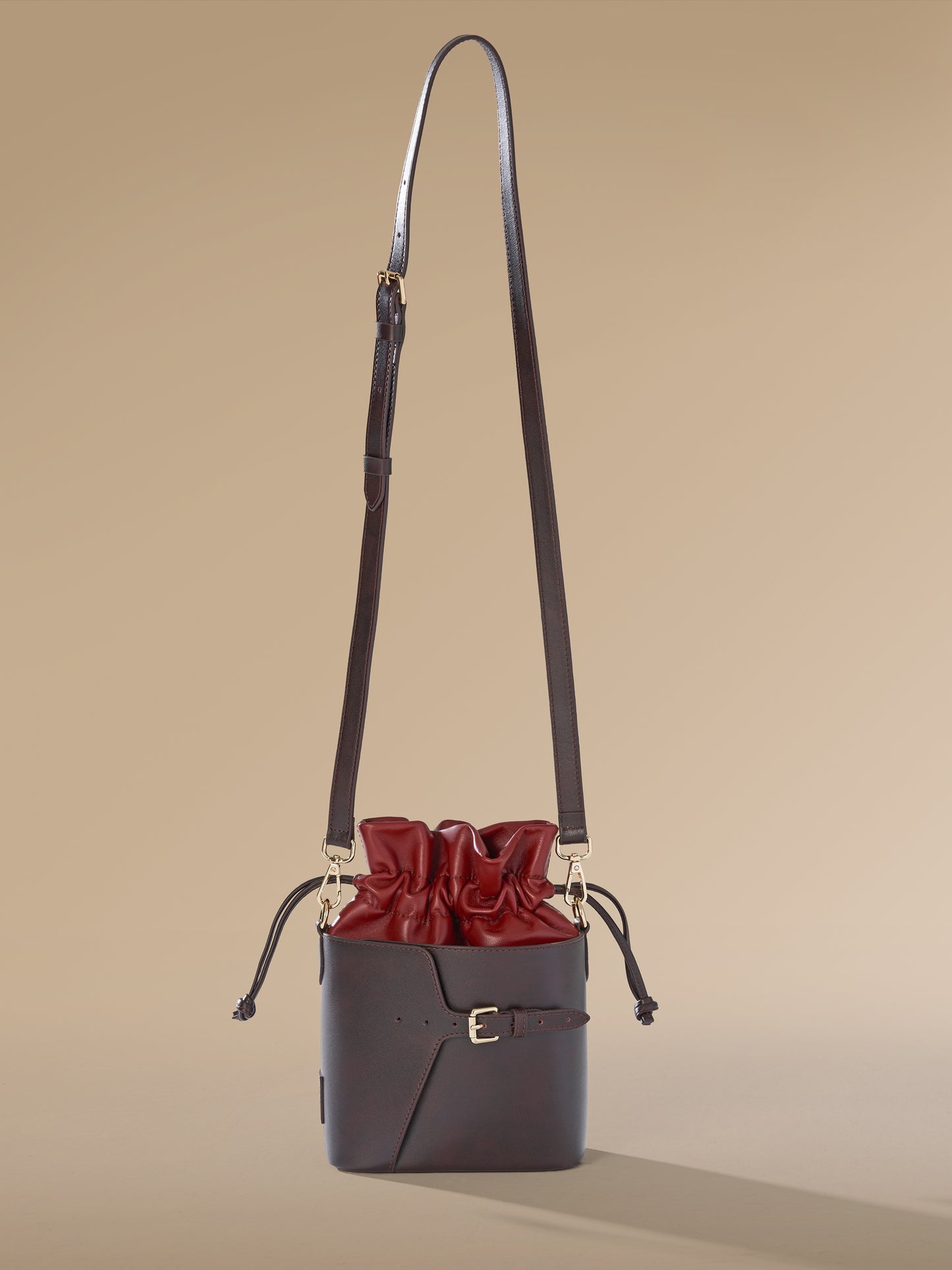 Canter Bordeaux Bucket Bag
