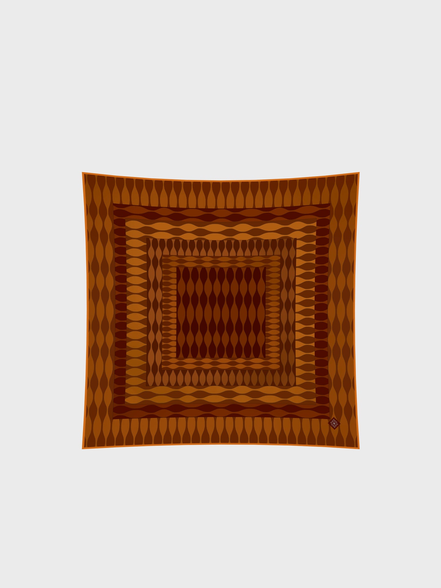 The Goblet Silk Scarf / 110cm.