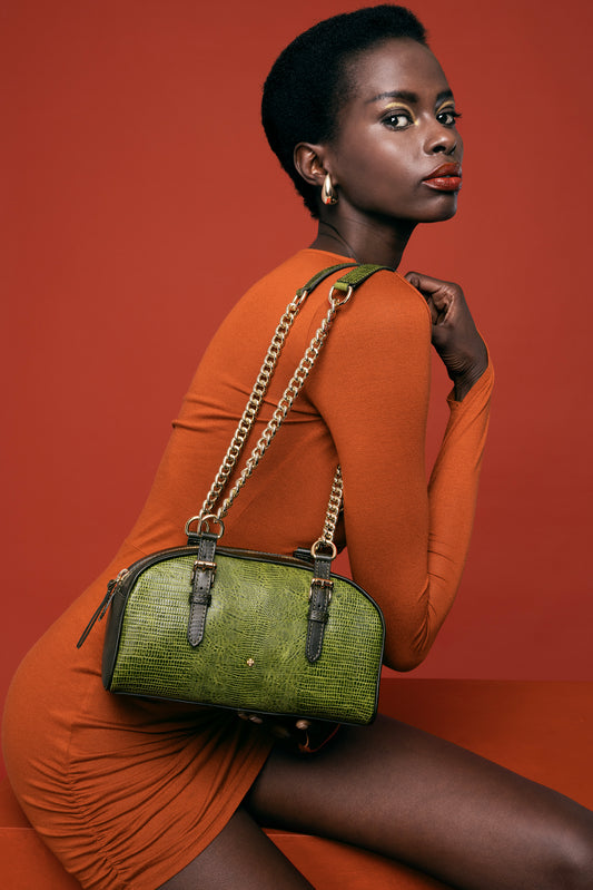 Rolla Frappant Green Bag