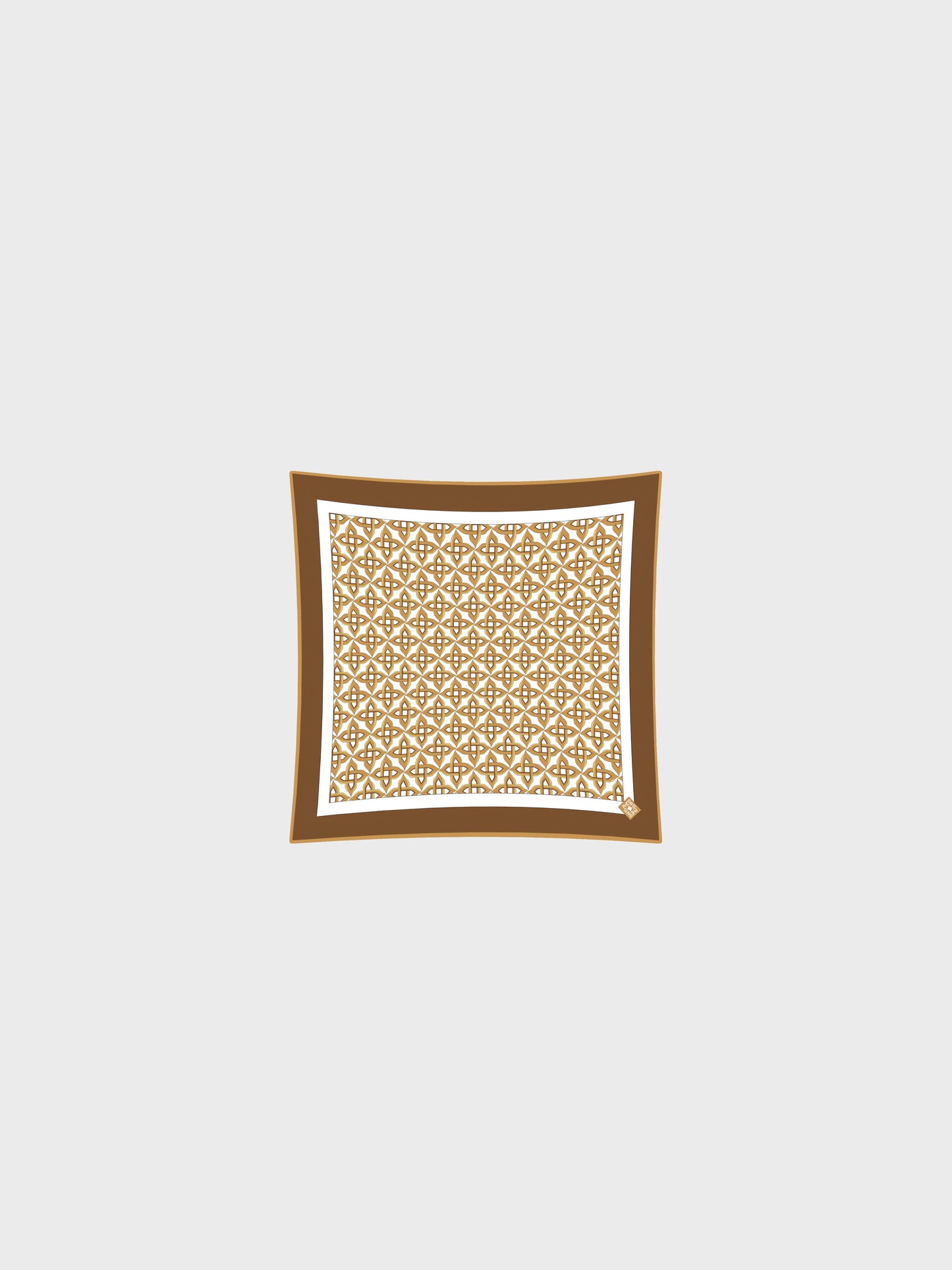 Palm Star Silk Scarf / 45cm.